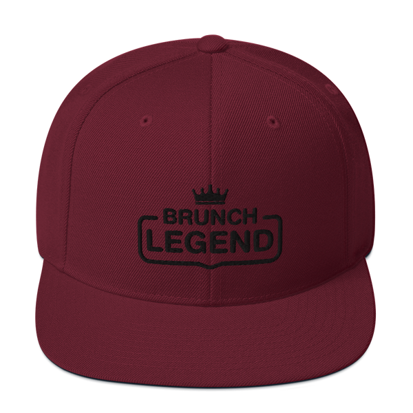 King — Brunch Legend Snapback Hat (Black)