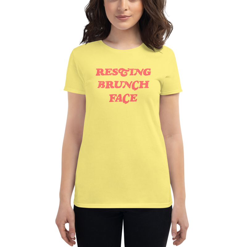 Resting Brunch Face — Women's T-Shirt
