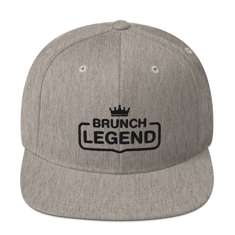 King — Brunch Legend Snapback Hat (Black)