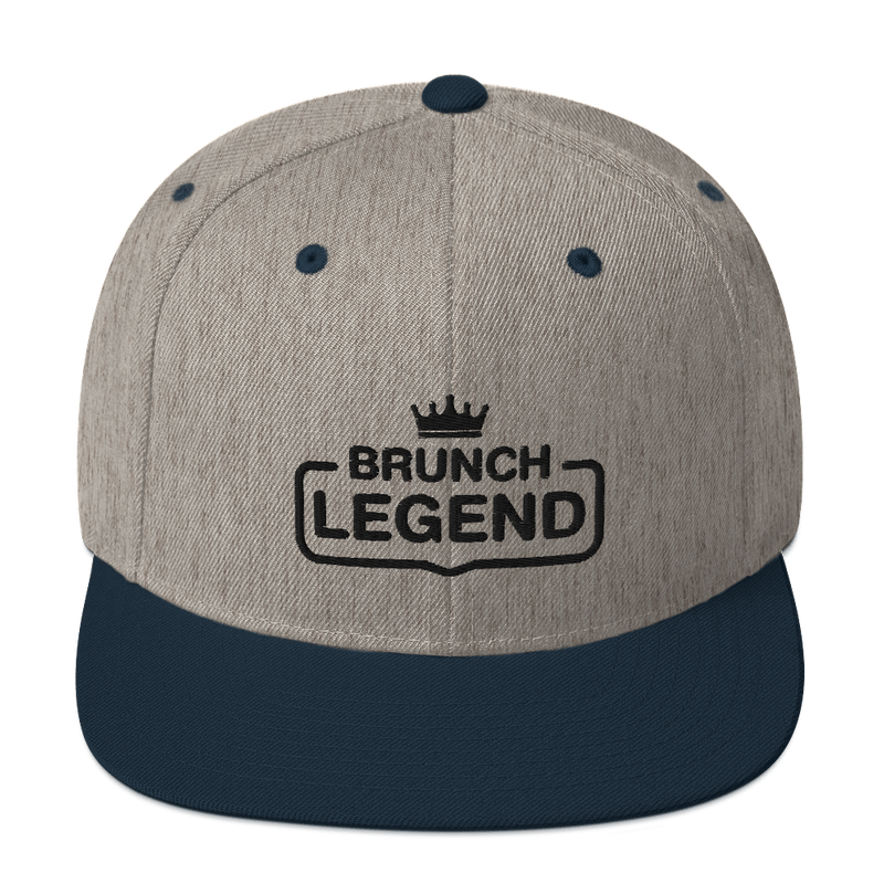 King — Brunch Legend Snapback Hat (Black)