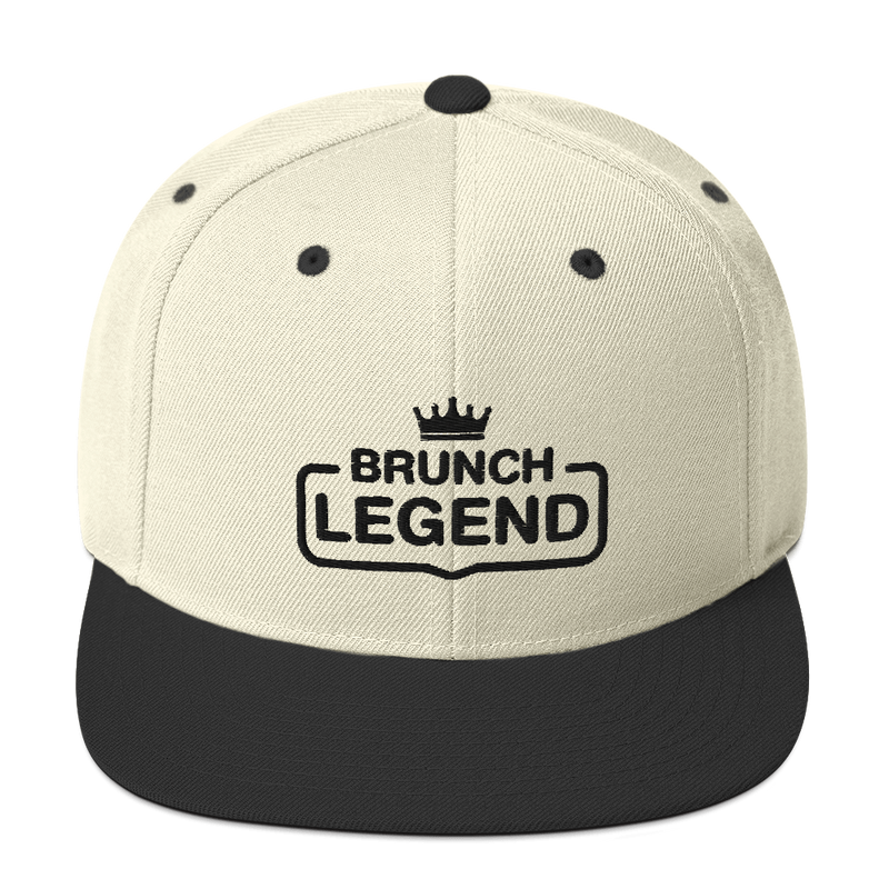 King — Brunch Legend Snapback Hat (Black)