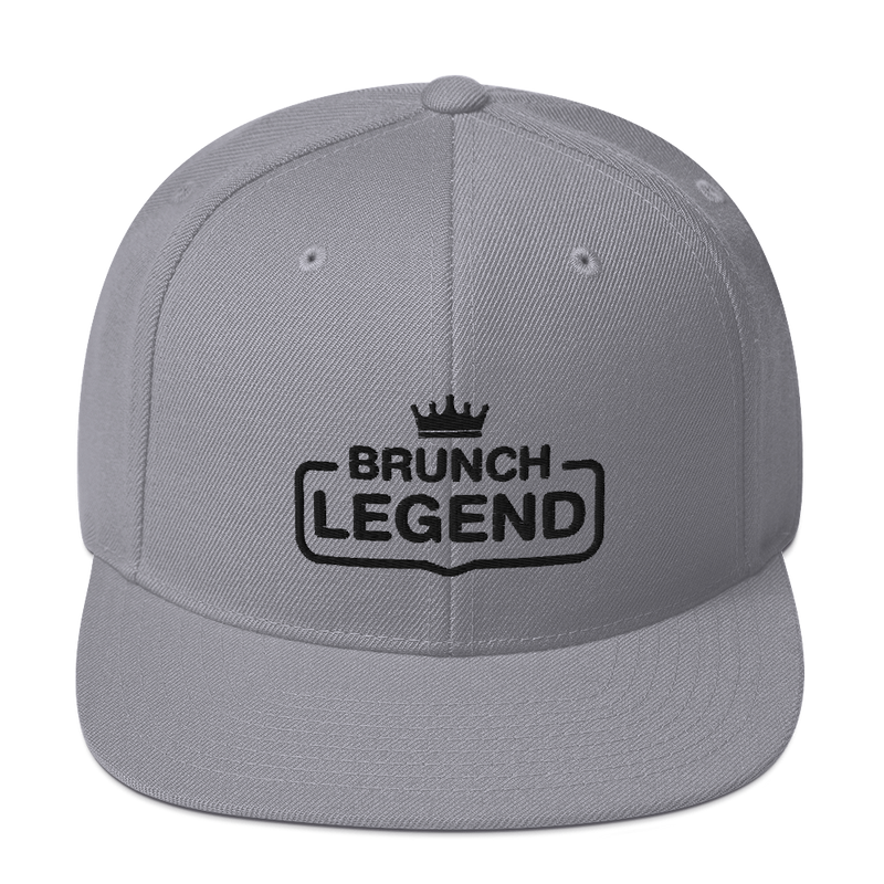 King — Brunch Legend Snapback Hat (Black)